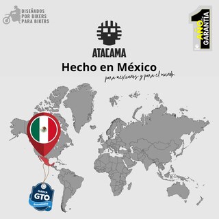 Foto 4 | Foto 4 | Tenis Atacama Valentino Protección Biker Calzado Bota Negra Gris Para Moto De Piel