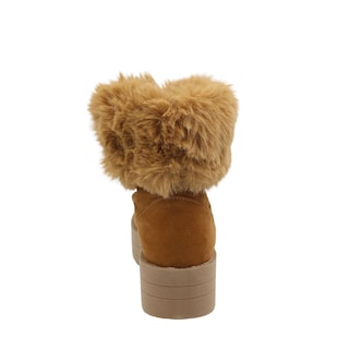 Foto 5 | Foto 5 | Botín Bota Con Peluche De Invierno Cómoda Senties 27-8102