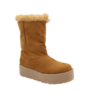 Foto 7 | Foto 7 | Botín Bota Con Peluche De Invierno Cómoda Senties 27-8102