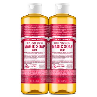 Foto 1 | Foto 1 | Jabón Líquido Dr. Bronner's Pure-castile Magic Rose 473 Ml Paquete De 2 - Venta Internacional.