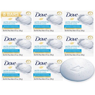 Foto 1 | Foto 1 | Barra De Belleza Exfoliante Suave Soap Dove Paquete De 8 Unidades 140 G - Venta Internacional.