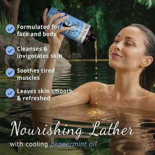 Foto 2 | Foto 2 | Jabón Líquido De Castilla Dr. Woods Peppermint 960 Ml  Paquete De 2 - Venta Internacional.