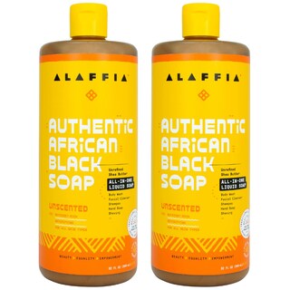 Foto 1 | Foto 1 | Jabón Alaffia Authentic African Black Sin Perfume  2 Unidades  960 Ml - Venta Internacional.