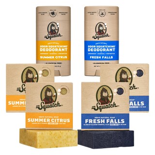 Foto 1 | Foto 1 | Paquete Variado De Jabón Y Desodorante Dr. Squatch Manly Soap - Venta Internacional.