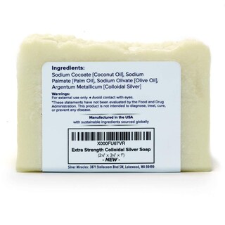 Foto 3 | Foto 3 | Paquete De 2 Unidades De Plata Coloidal Soap Silver Miracles Extra Strength - Venta Internacional.