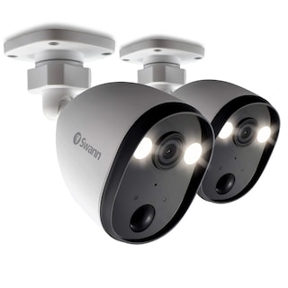 Foto 1 | Foto 1 | Cámara De Seguridad Swann Spotlight 1080p Wi-fi Bullet (paquete De 2) - Venta Internacional.
