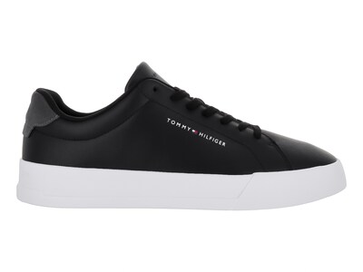 Foto 1 | Foto 1 | Tenis Tommy Hilfiger Sneakers Th Court Elegante Casual Xm05 Negro Para Hombre