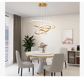 Foto 1 | Foto 1 | Lámpara De Techo Led Colgante Iluminación Moderna Regulable