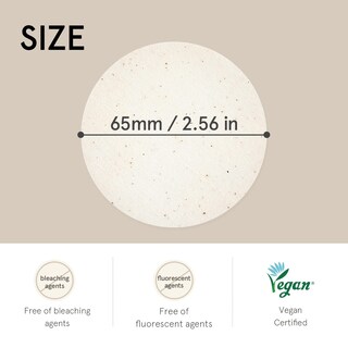 Foto 3 | Foto 3 | Recambio De Tóner Seco Cotton Pads One Thing Sin Blanquear Hecho A Mano 120 Unidades - Venta Internacional.