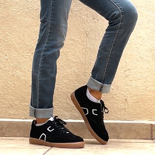 Foto 8 | Foto 8 | Tenis Atacama Harry Gamuza Azul De Piel Forro Vacuno Ligeros Y Cómodos Unisex