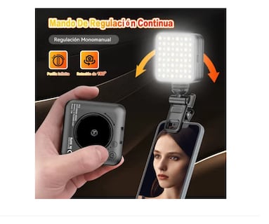 Foto 3 | Foto 3 | Luz Led Para Celular Lámpara Led Recargable Para Selfies