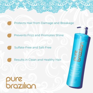 Foto 2 | Foto 2 | Acondicionador Antiencrespamiento Puro Brasileño Con Queratina Y Acai 1 Litro - Venta Internacional.