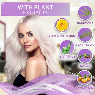 Foto 3 | Foto 3 | Acondicionador Morado Bellisso Para Cabello Rubio Sin Sulfatos Ni Parabenos - Venta Internacional.