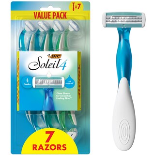 Foto 1 | Foto 1 | Maquinillas De Afeitar Desechables Bic Soleil Comfort Para Mujer Paquete De 7 Unidades - Venta Internacional.
