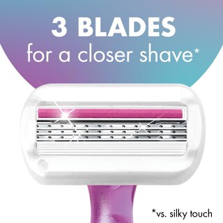 Foto 2 | Foto 2 | Maquinillas De Afeitar Desechables Bic Soleil Sensitive Women  3 Cuchillas X5 - Venta Internacional.