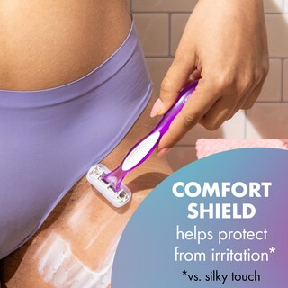 Foto 4 | Foto 4 | Maquinillas De Afeitar Desechables Bic Soleil Sensitive Women  3 Cuchillas X5 - Venta Internacional.