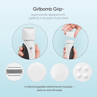 Foto 3 | Foto 3 | Maquinilla De Afeitar Y Amortiguador Corporal Conair Girlbomb Para Mujer - Venta Internacional.