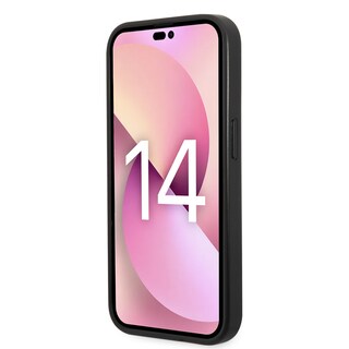 Foto 5 | Foto 5 | Funda Original Karl Brillantina Logo Metal Iphone 14 Pro Negro
