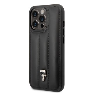 Foto 2 | Foto 2 | Funda Karl Acolchado Charm Iphone 14 Pro Negro