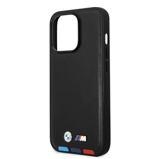 Foto 6 | Foto 6 | Funda Original Bmw Pu Logo Metal Iphone 14 Pro Negro