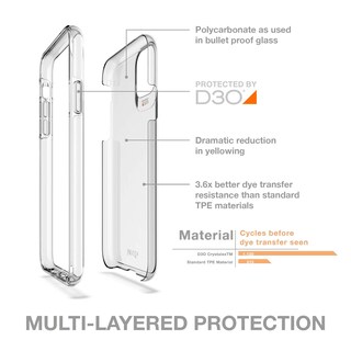 Foto 3 | Foto 3 | Funda De Teléfono Gear4 Compatible Con Iphone 11 Pro Max Crystal - Venta Internacional.