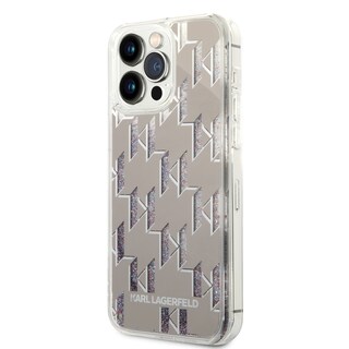 Foto 2 | Foto 2 | Funda Original Karl Monog Glitter Iphone 14 Pro Max Plata