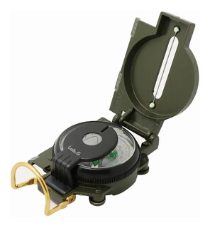 Foto 1 | Foto 1 | ''brújula Lensática Profesional Militar Impermeable Metal W077 Verdee ''