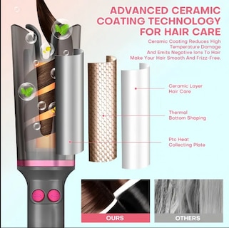 Foto 4 | Foto 4 | Rizadora Cabello Automática Cerámica Profesional 25mm Última