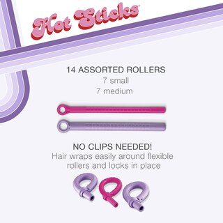 Foto 4 | Foto 4 | Set Hot Roller Conair Hot Sticks De Silicona Para 7 Unidades Pequeñas Y 7 Medianas - Venta Internacional.