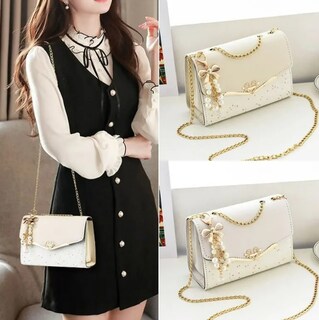 Foto 2 | Foto 2 | Xtellar - Bolso De Mano Elegante Y Versátil Para Mujer En Diseño Cuadrado Compacto Y Brillante