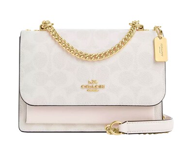 Foto 1 | Foto 1 | Bolsa Coach Mini Klare Crossbody Bag Signature Canvas Cw206 Color Blanco