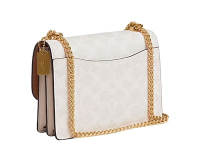 Foto 2 | Foto 2 | Bolsa Coach Mini Klare Crossbody Bag Signature Canvas Cw206 Color Blanco