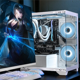 Foto 6 | Foto 6 | Pc Gamer Xtreme Pc Gaming Amd Radeon Rx 9060 Xt Ryzen 9 7900x 32gb Ddr5 Ssd 1tb Sistema Liquido Wifi W11 White Gaming 4k
