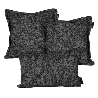 Foto 1 | Foto 1 | Set De 3 Cojines Decorativos Dicasa Kappa Delta Gris Humo 2 Cuadrados + 1 Rectangular