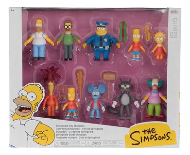 Foto 1 | Foto 1 | Figuras Coleccionables The Simpsons Multipack Ciudad De Springfield 10 Personajes