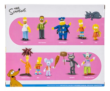 Foto 7 | Foto 8 | Figuras Coleccionables The Simpsons Multipack Ciudad De Springfield 10 Personajes