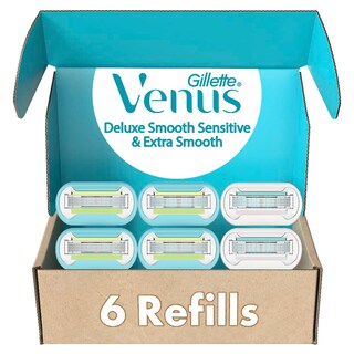 Foto 1 | Foto 1 | Recambios Para Cuchillas De Afeitar Gillette Venus Extra Smooth 4 + 2 Sensitive - Venta Internacional.