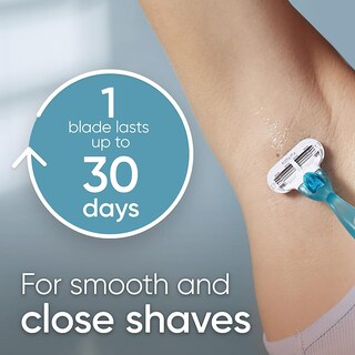 Foto 3 | Foto 3 | Razors Gillette Venus Smooth Para Mujer Con 1 Mango Y 6 Cuchillas - Venta Internacional.