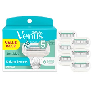 Foto 1 | Foto 1 | Recambios Para Cuchillas De Afeitar Gillette Venus Extra Smooth Sensitive - Venta Internacional.