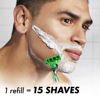 Foto 3 | Foto 3 | Recambios Para Cuchillas De Afeitar Gillette Mach3 Sensitive 20 Unidades Para Hombre - Venta Internacional.