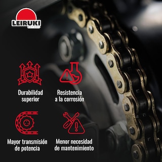 Foto 5 | Foto 5 | Cadena 520h-120 O-ring Para Motocicleta Anticorrosiva