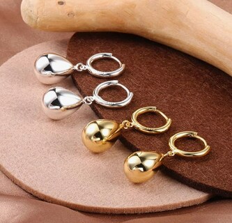 Foto 4 | Foto 4 | Aretes De Gota Xtellar Para Mujer Joyería Hipoalergénica Hecha A Mano