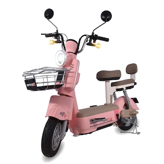 Foto 1 | Foto 1 | Bicimoto Eléctrica Bikeon Twin Plus Rosa 2025 700w Hasta 35km/h Rodada 14”