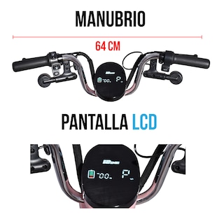 Foto 5 | Foto 5 | Bicimoto Eléctrica Bikeon Twin Plus Rosa 2025 700w Hasta 35km/h Rodada 14”