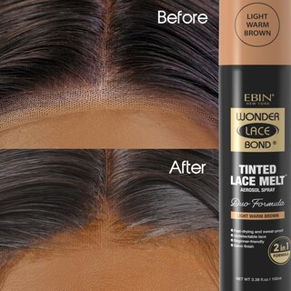 Foto 5 | Foto 5 | Aerosol Teted Lace Melt Ebin New York Wonder Lace Bond - Venta Internacional.