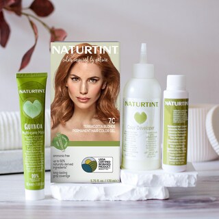 Foto 6 | Foto 6 | Tinte De Pelo Naturtint 7c Color Rubio Terracota 100 Ml X 6 Sin Amoniaco - Venta Internacional.