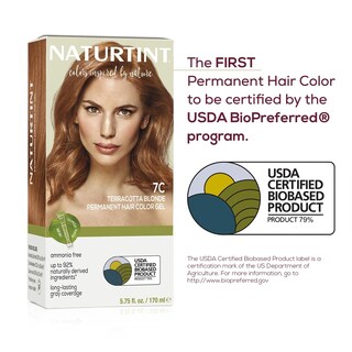 Foto 7 | Foto 7 | Tinte De Pelo Naturtint 7c Color Rubio Terracota 100 Ml X 6 Sin Amoniaco - Venta Internacional.