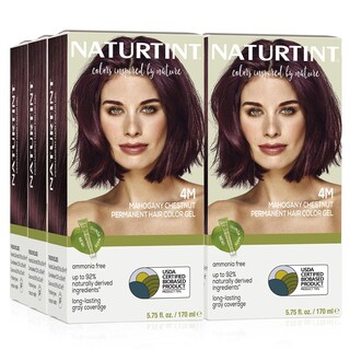 Foto 1 | Foto 1 | Tinte De Pelo Naturtint 4 M Caoba Castaño X6 Unidades Sin Amoniaco - Venta Internacional.