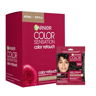 Foto 1 | Foto 1 | Tinte Para El Cabello Garnier Color Sensation Color Retouch 4.0 Darkest Brown - Venta Internacional.