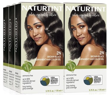 Foto 1 | Foto 1 | Color De Cabello Naturtint 2n Marrón Y Negro Permanente Paquete De 6 - Venta Internacional.
